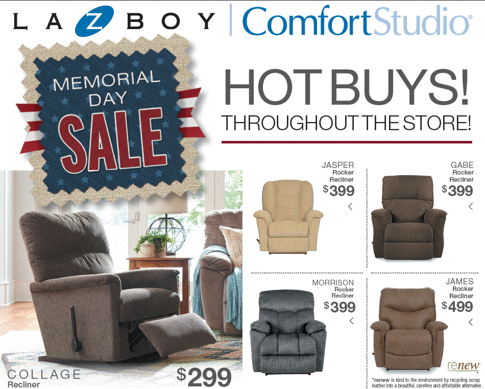 recliner chair memorial day sale